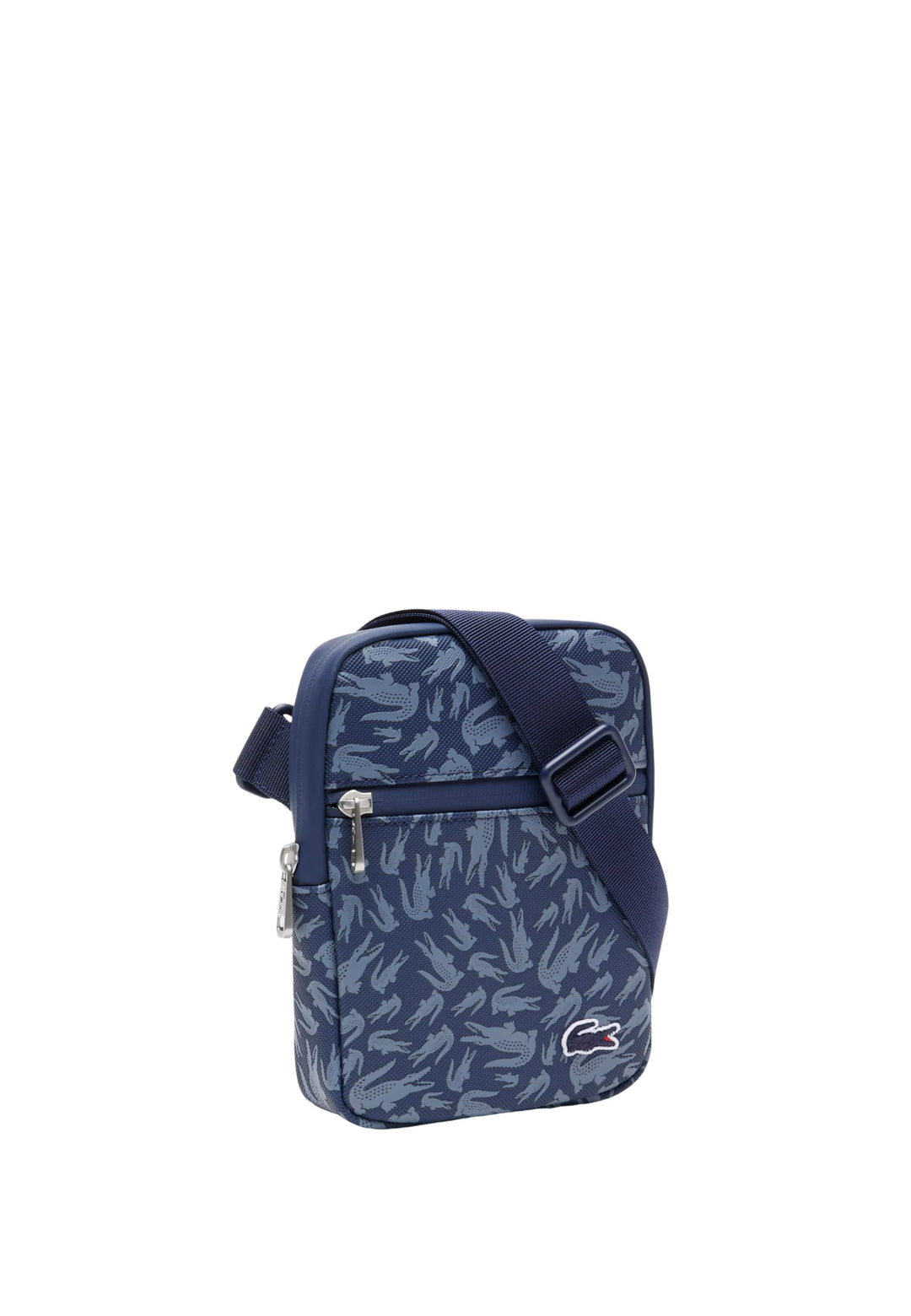 Lacoste Pequeño Bolso Lcst Hombre NH5087TX Camo Croc Marino