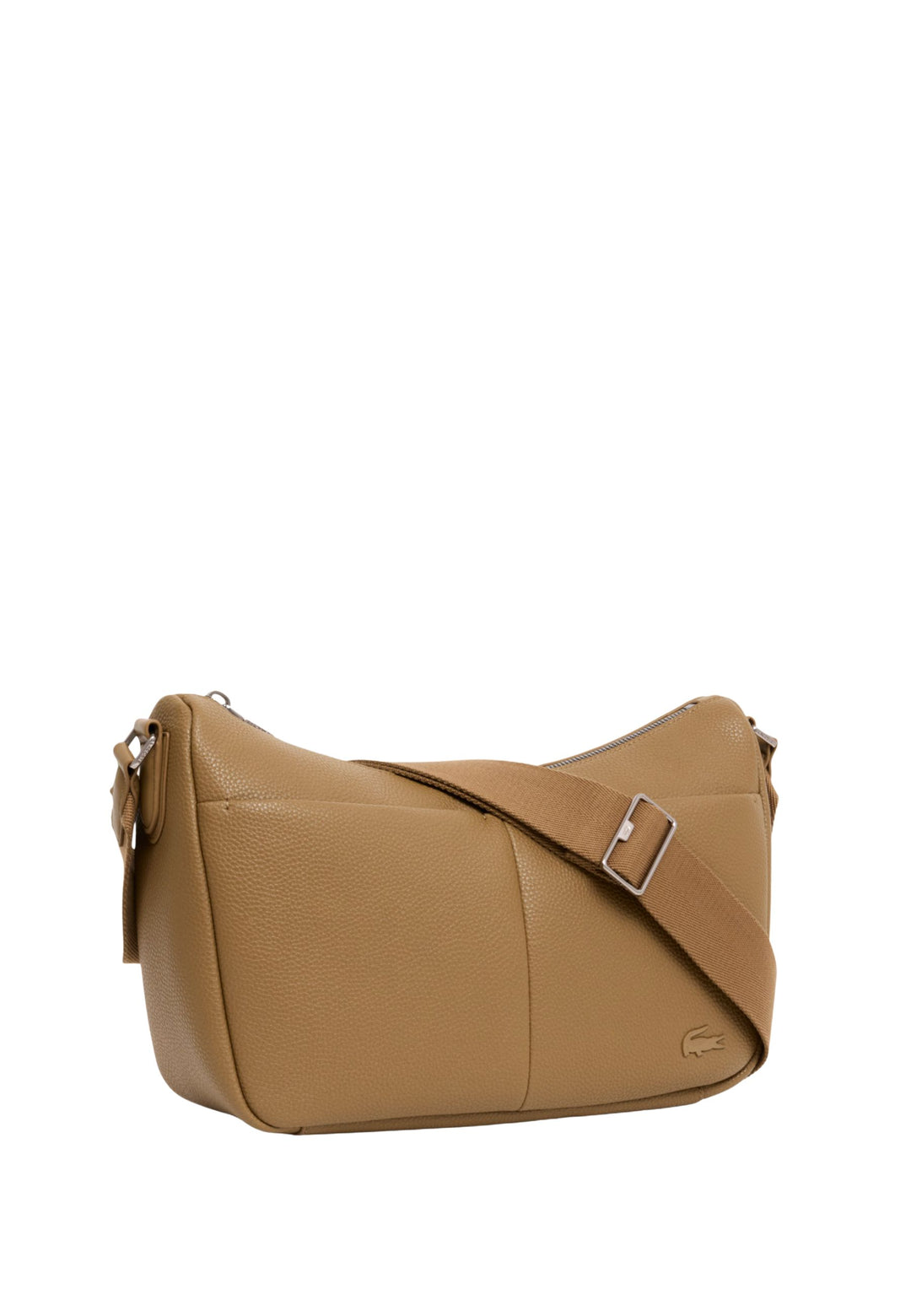Lacoste Sac à Bandoulière Magnus Marron Cookie Cuir