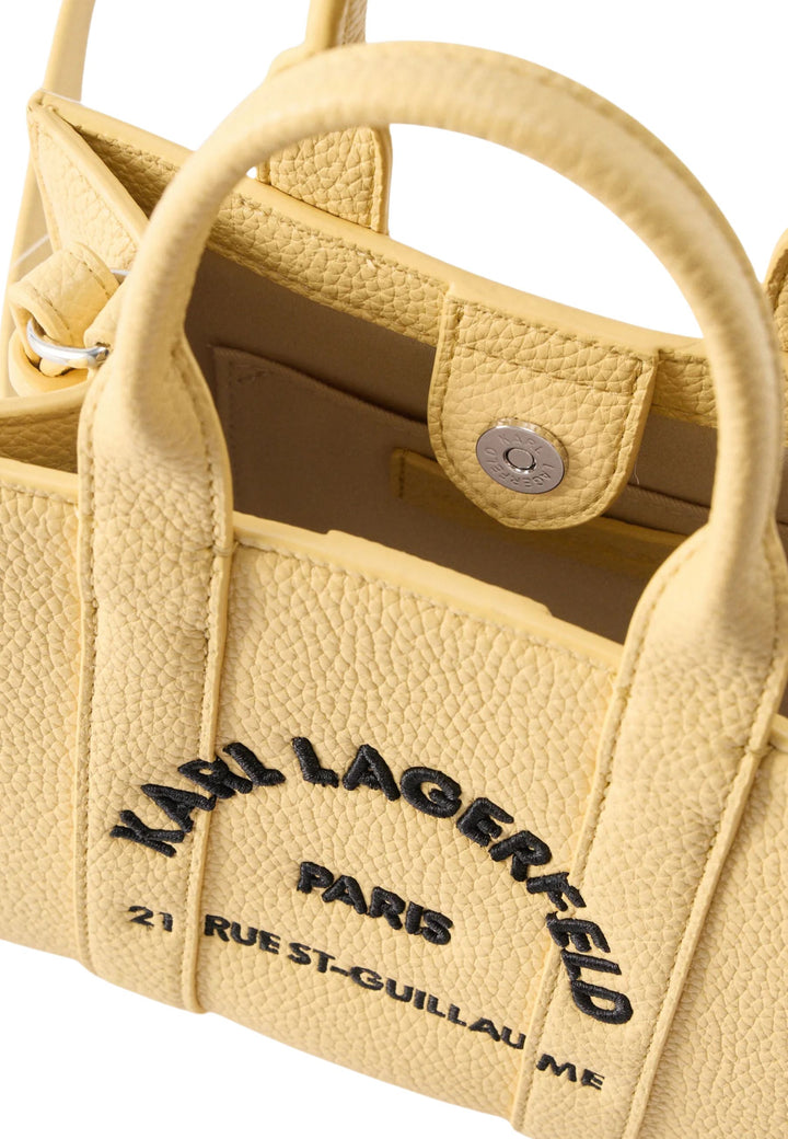 Karl Lagerfeld mała torba Cabas Villa La Vigie B1W30042 Żółty