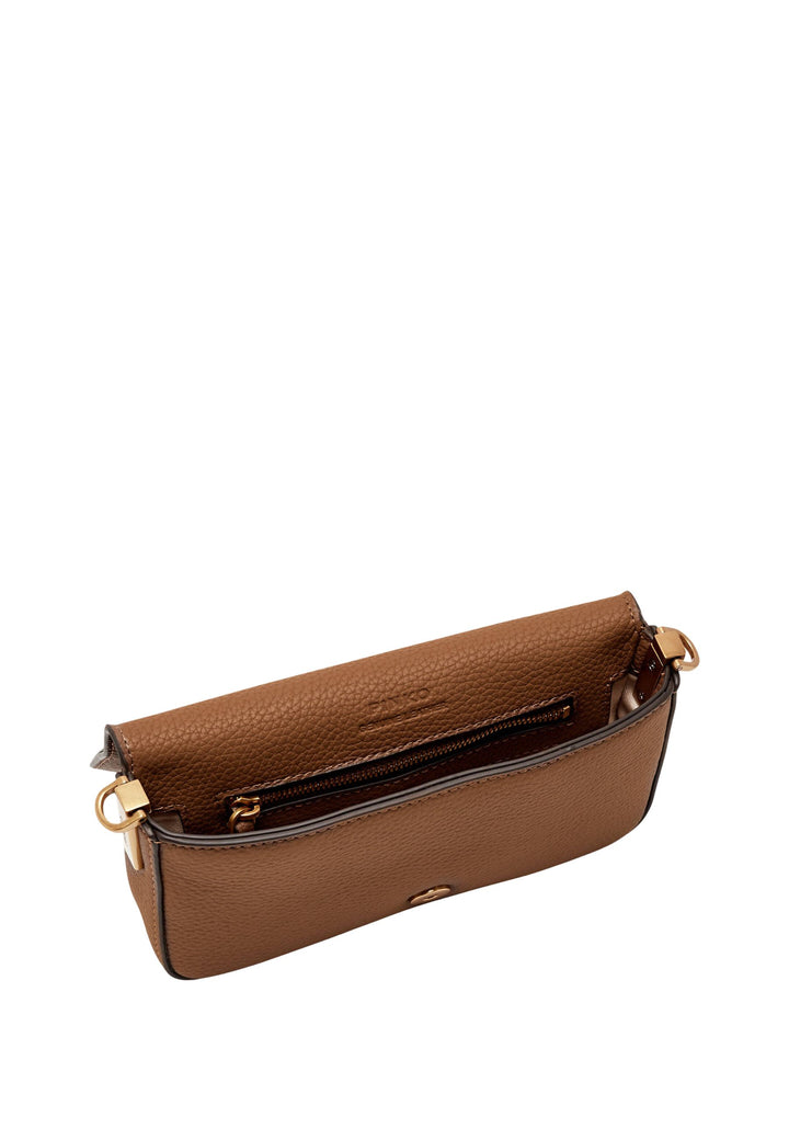 Pinko Borsa a Patta Love One Slouchy Baby Bottalat Marrone A2OXL17Q