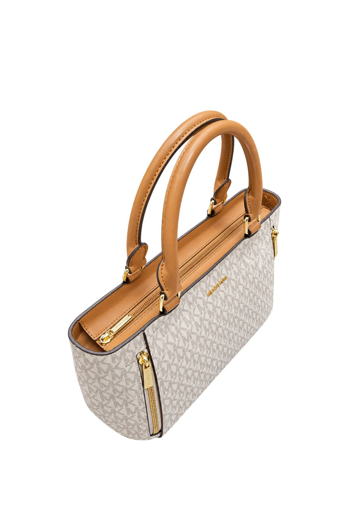 Michael Kors Borsa a mano Nabela Piccola Con zip Beige