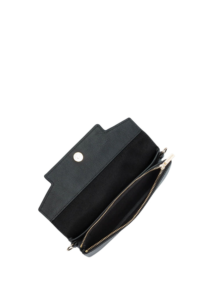 Lancaster Paris 172-32 Pochette A rabat avec pression S Mademoiselle Grace Noir