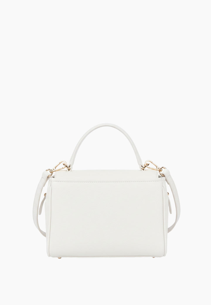 Lancaster kabelka s klopou se sponou S Mademoiselle Grace 572-101 bílá