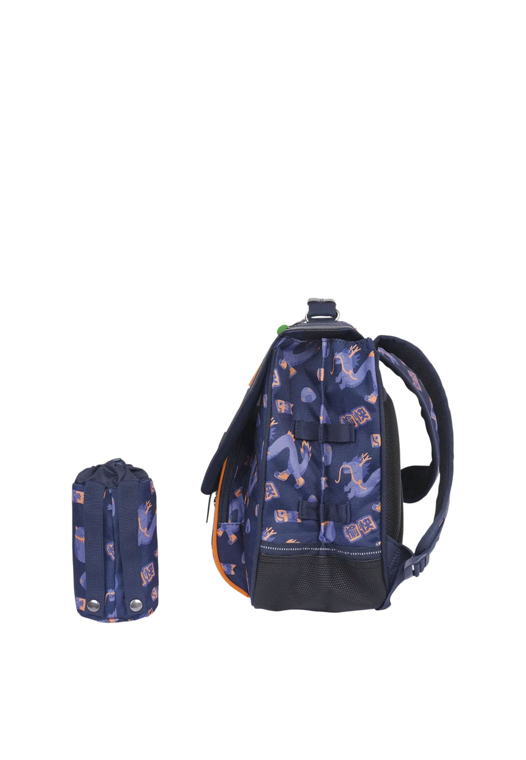 Tann's Cartable 38 cm poche gourde Adam Bleu