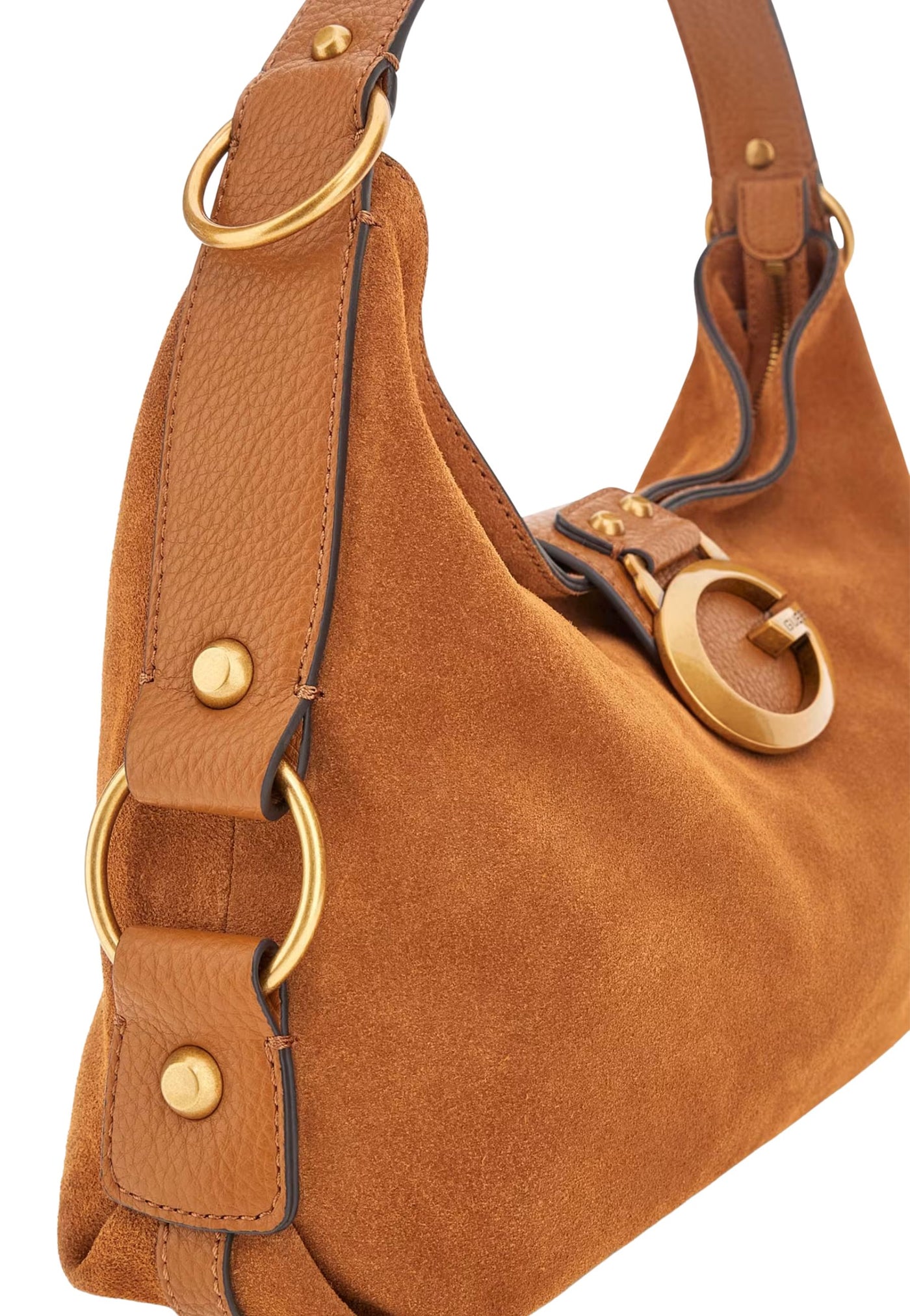 Guess Sac Bandoulière Mintha Small Satchel Cognac SB930818