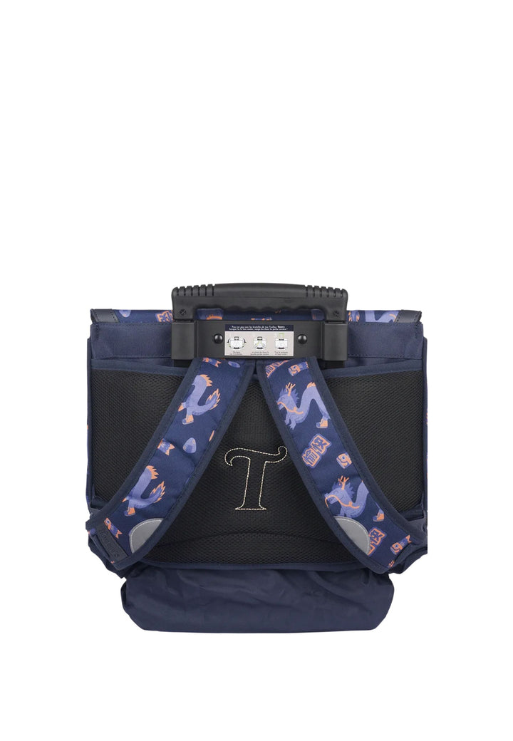 Tann's Cartable trolley Adam bleu 38cm