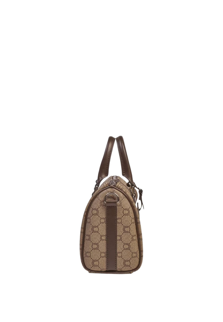 Chabrand Sacoche Icone Gecoate canvas Beige Bruin