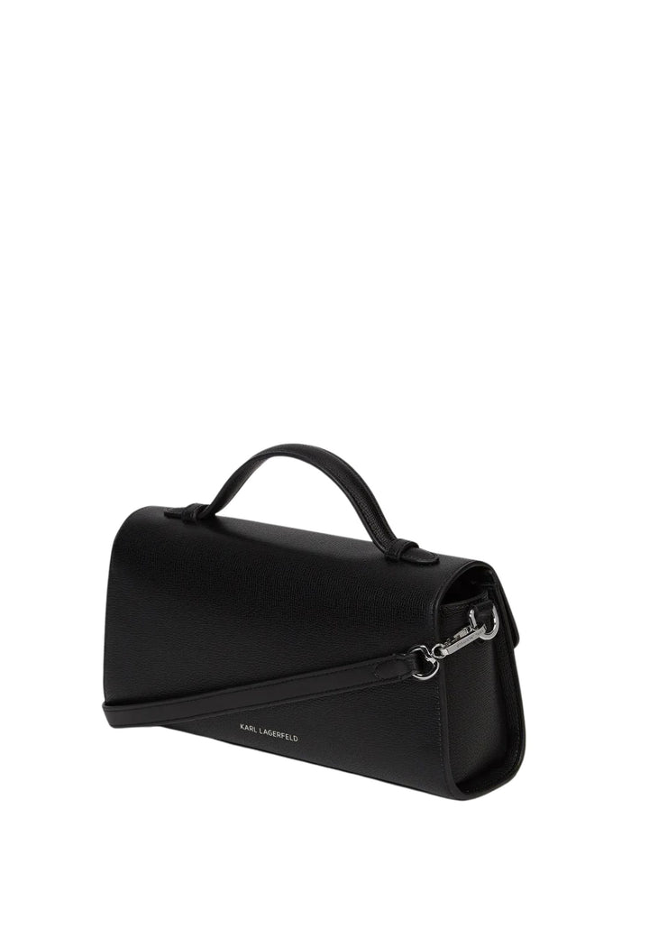 Karl Lagerfeld Sac Bandoulière Métal Noir