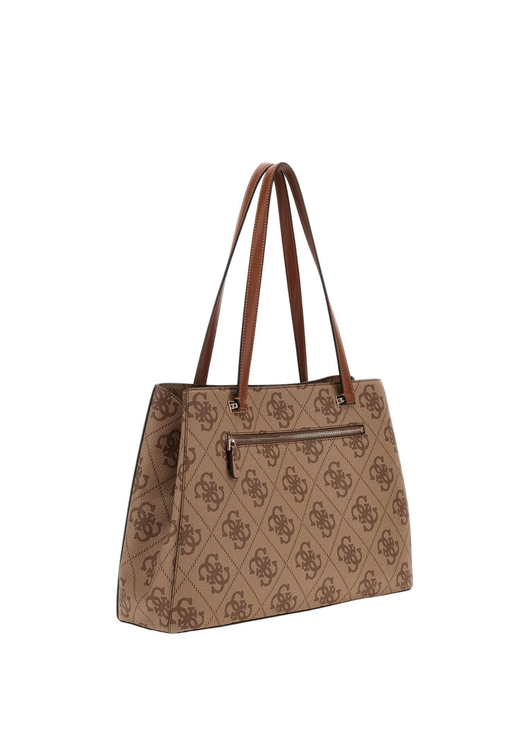Guess Cabas / Shopping Håndtaske Latte Logo SO783823