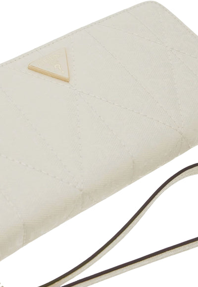 Guess Compagno / Portafoglio Betula Slg Small Zip Bianco GG9663146