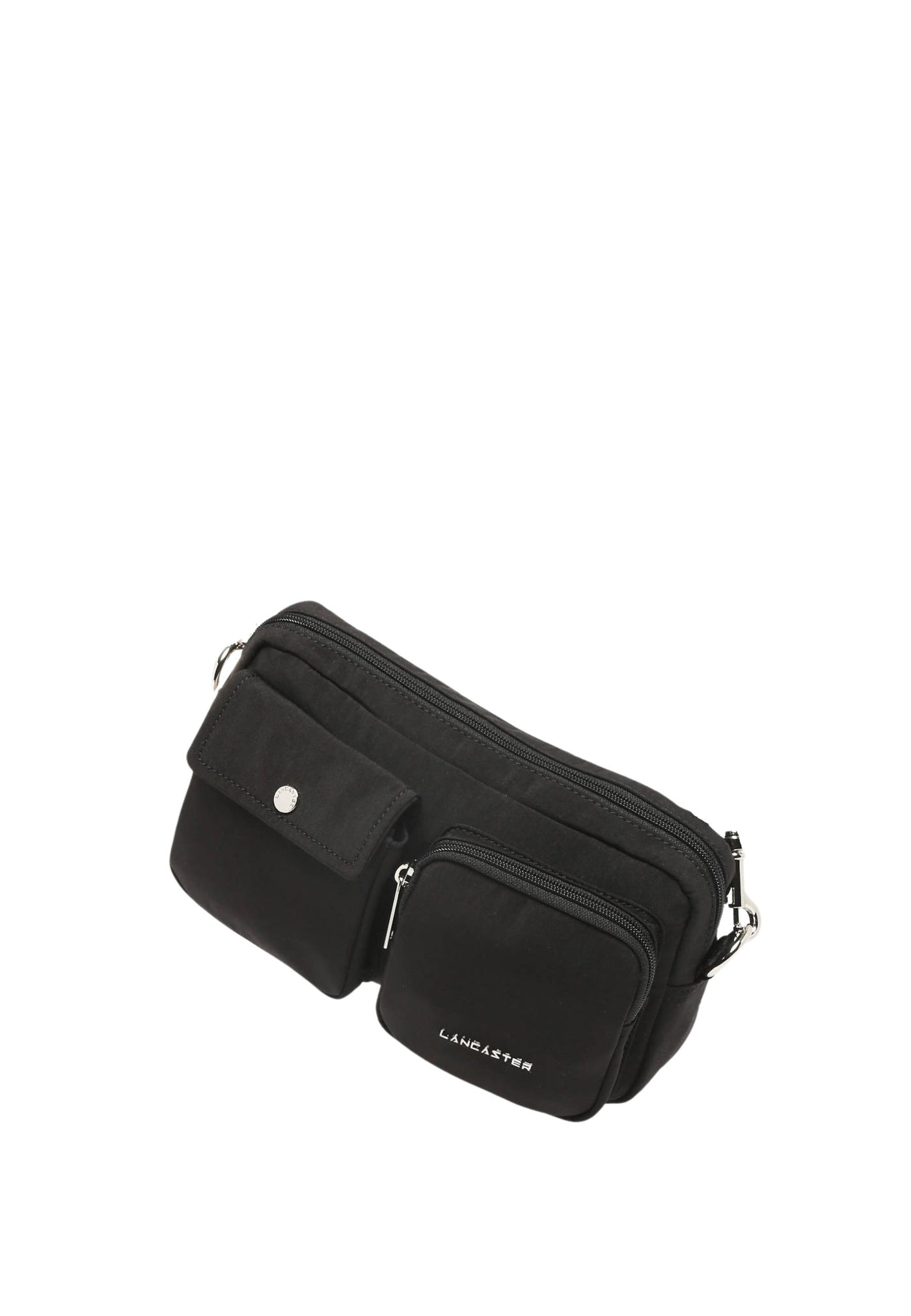 Lancaster Sac trotteur Zippé Basic Pocket 510-91 Noir