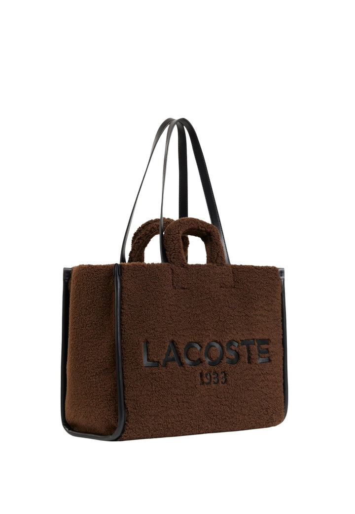 Lacoste Stor indkøbstaske Heritage Brun Sort
