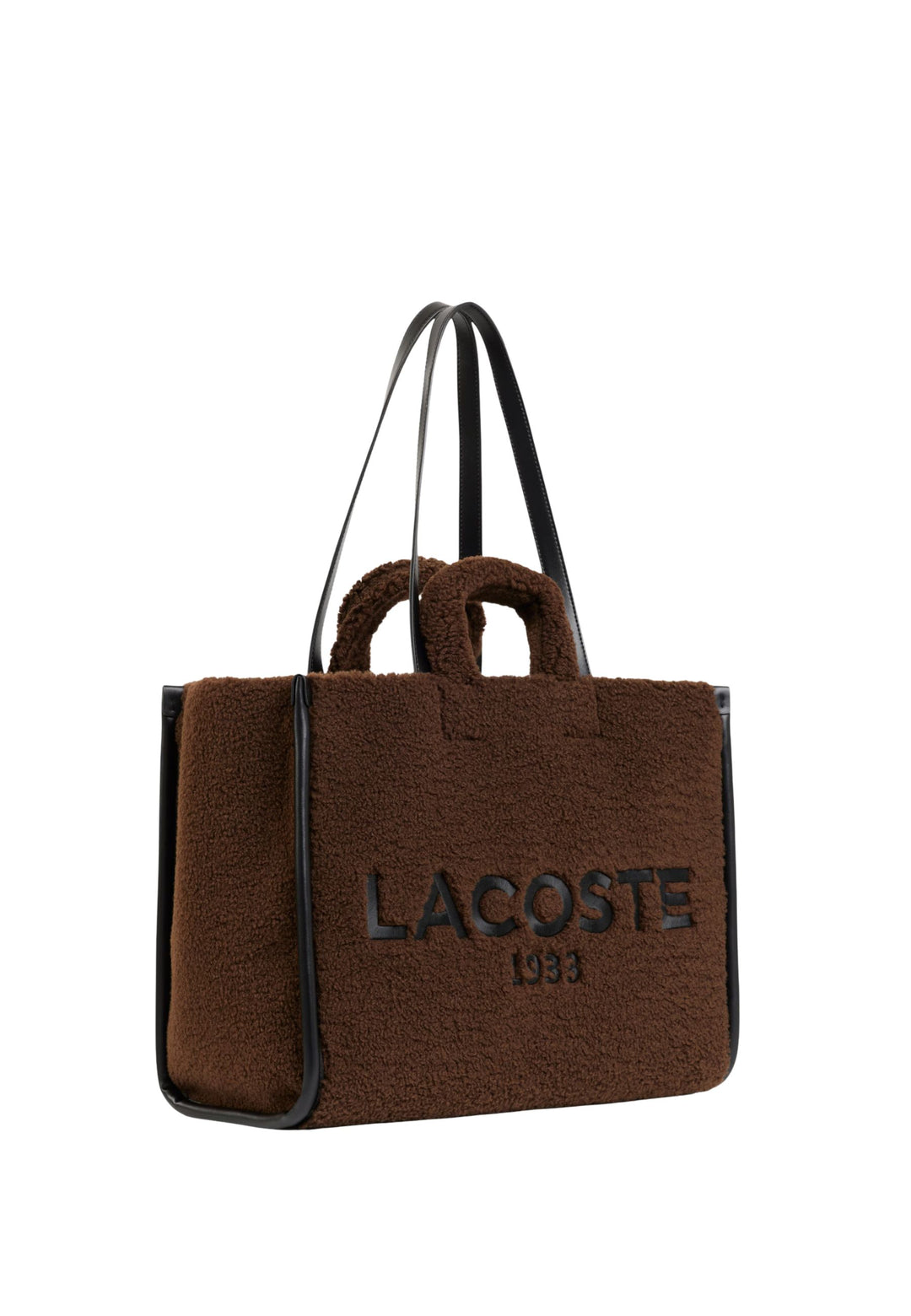 Lacoste Stor indkøbstaske Heritage Brun Sort