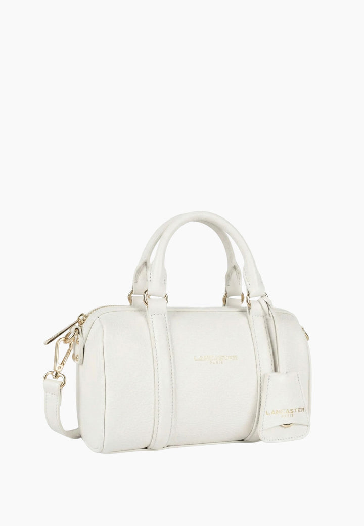 Lancaster Sac polochon Zippé S Milano Ana 547-101 Blanc