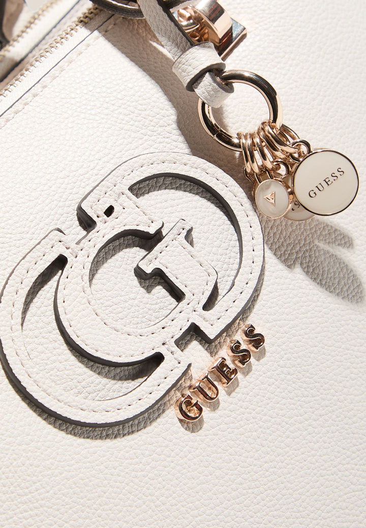 Guess Sacs à main Silvye Bucket Off White
