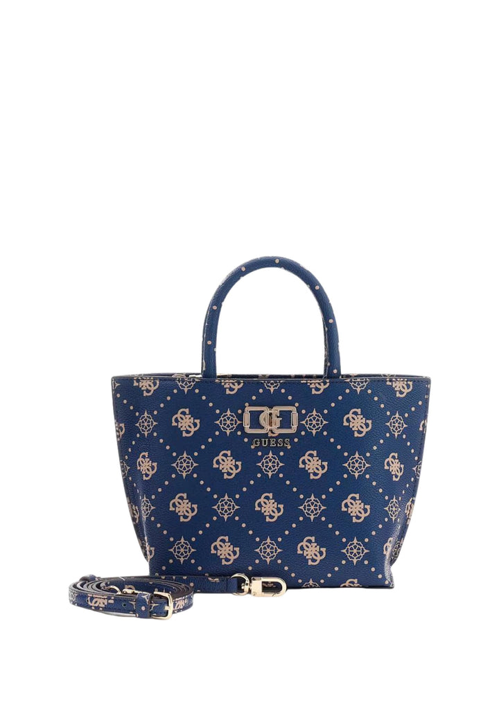 Guess Taška přes rameno Emelie Logo 2 Comp S Navy Logo GP992875