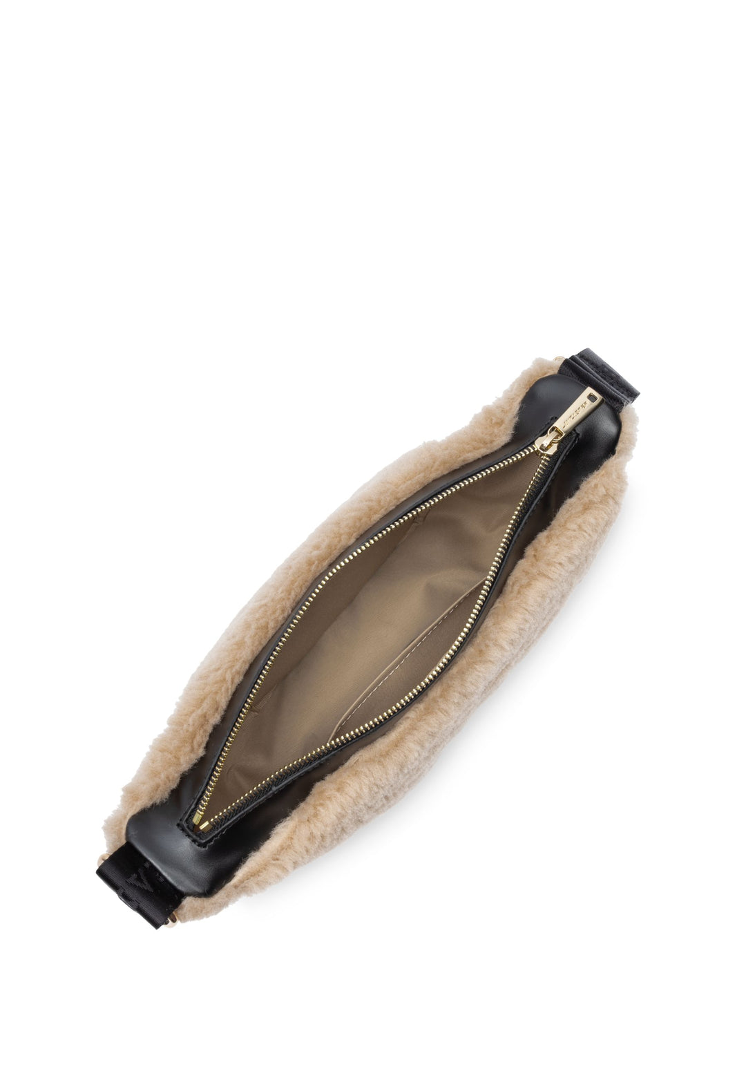 Lancaster Vetoketjullinen vyölaukku Moumoute 518-054 Beige - Musta