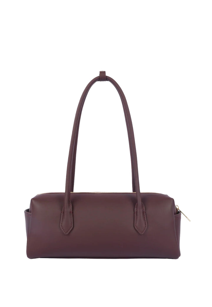 Lancaster Sac trotteur Zippé Donna Cube Bordeaux Foncé