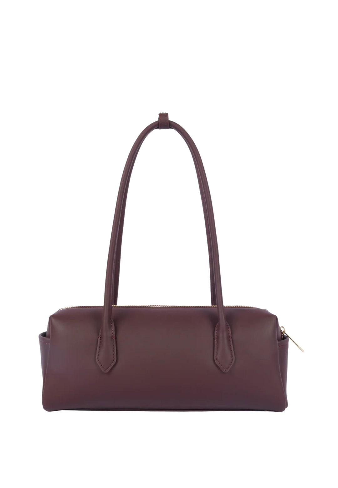 Lancaster Sac trotteur Zippé Donna Cube Bordeaux Foncé
