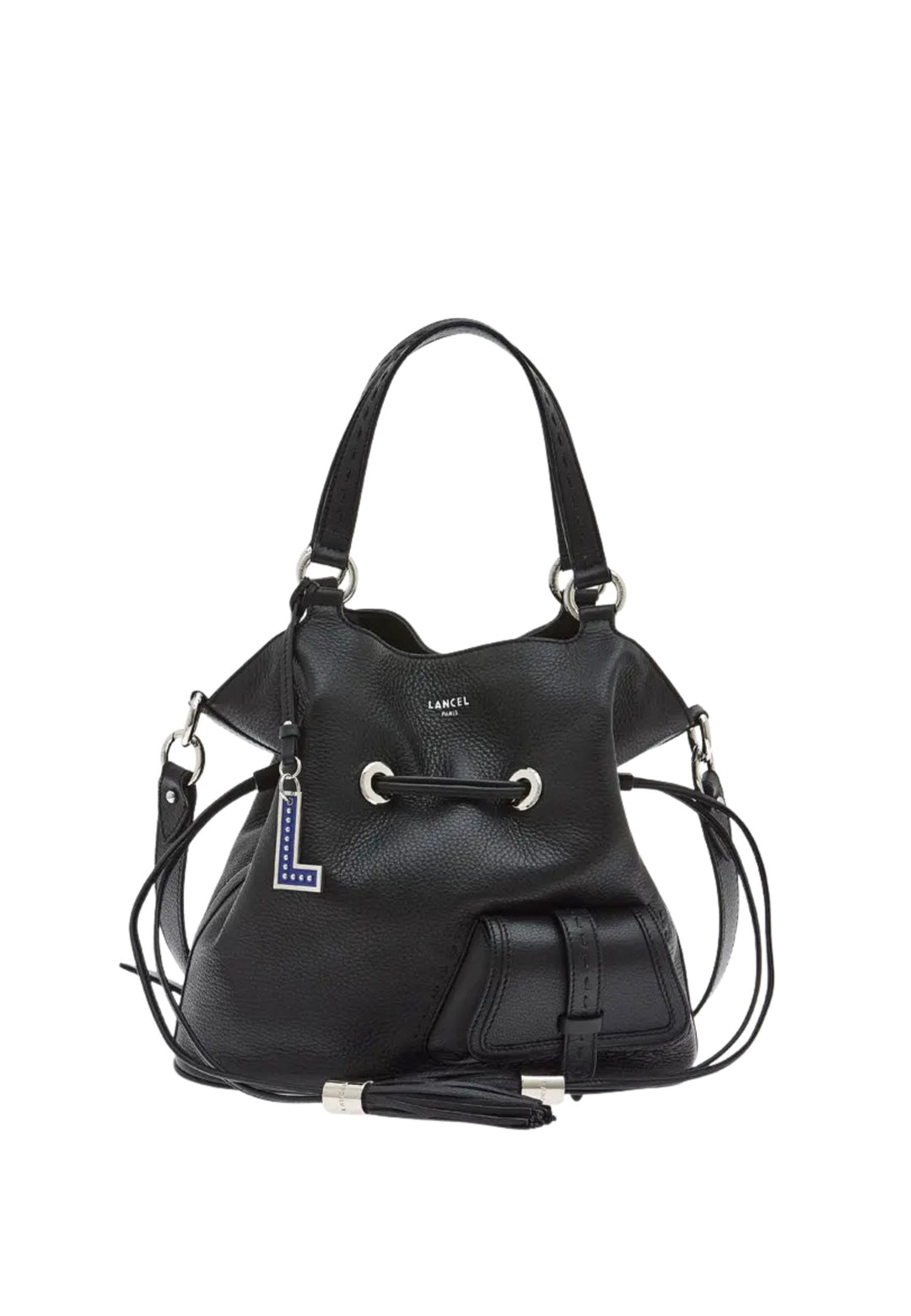 Lancel Torba čez ramo M 1Er Flirt Črna/Srebrna