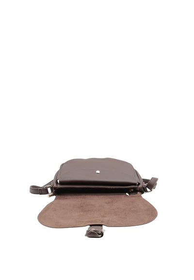 Pāri plecam nēsājama soma ar atloku F7535 Flora & Co Šokolāde