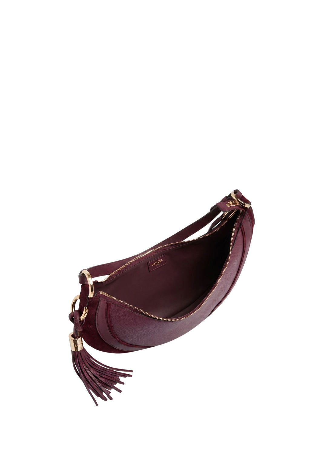 Lancel Sac Hobo M Hobohème Cassis