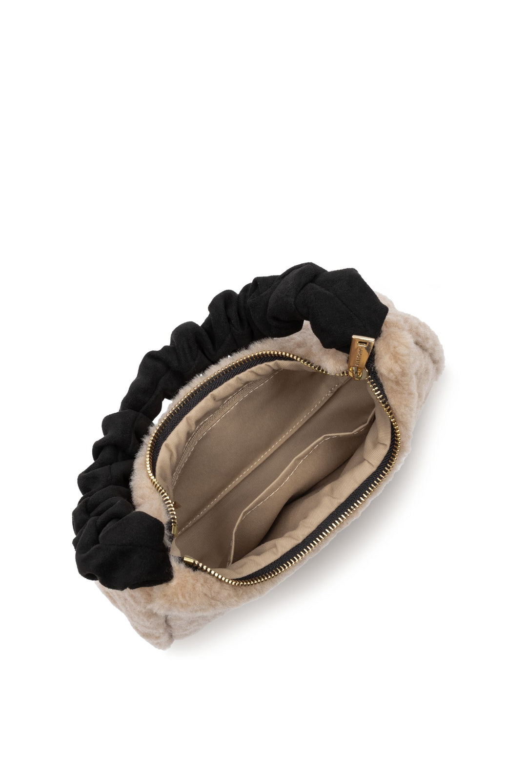 Lancaster Tõmblukuga õlakott Moumoute 518-003 Beež - Must