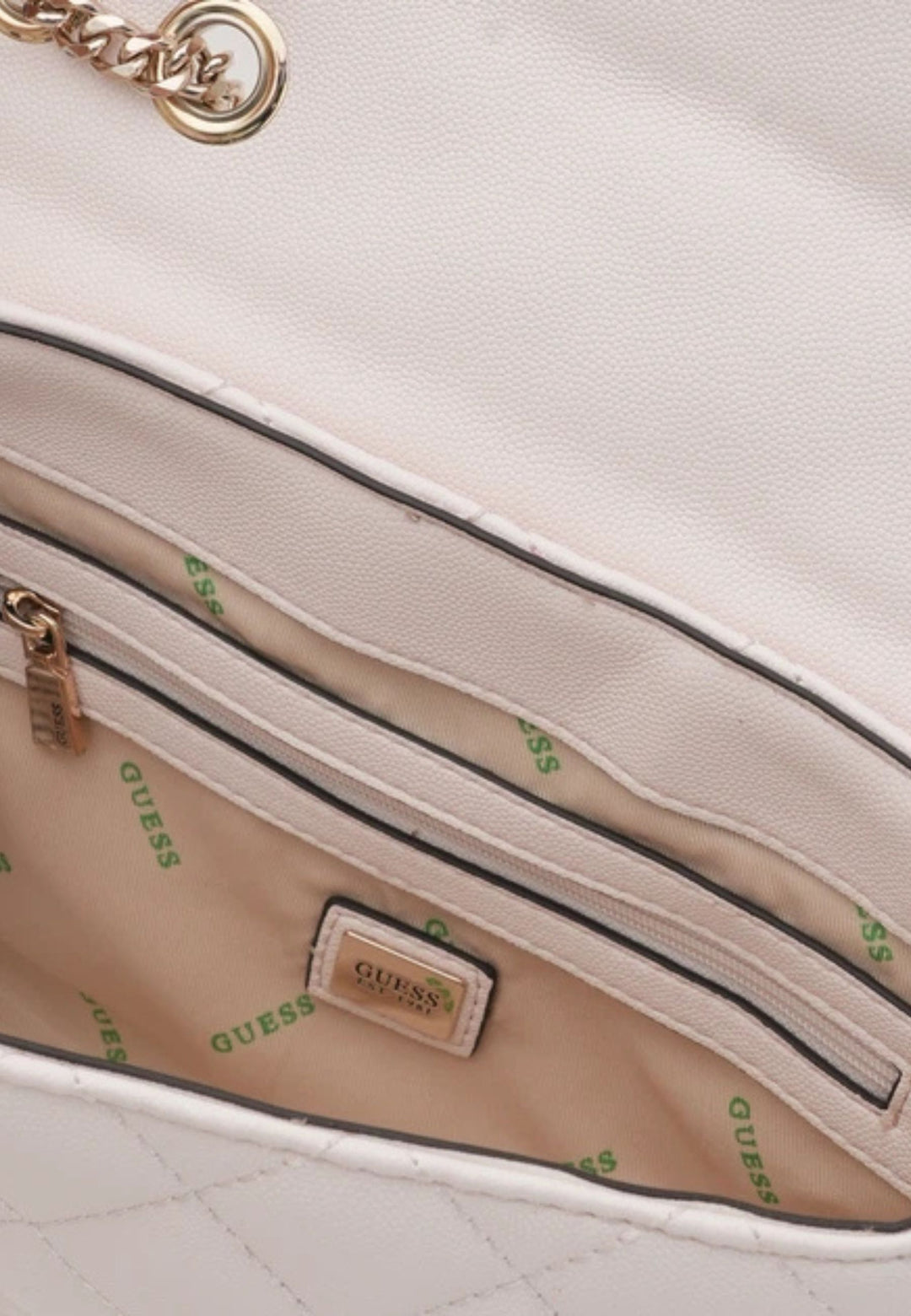 Guess Eco Carly Girlfriend Stone Shoulder Bag EQG950921