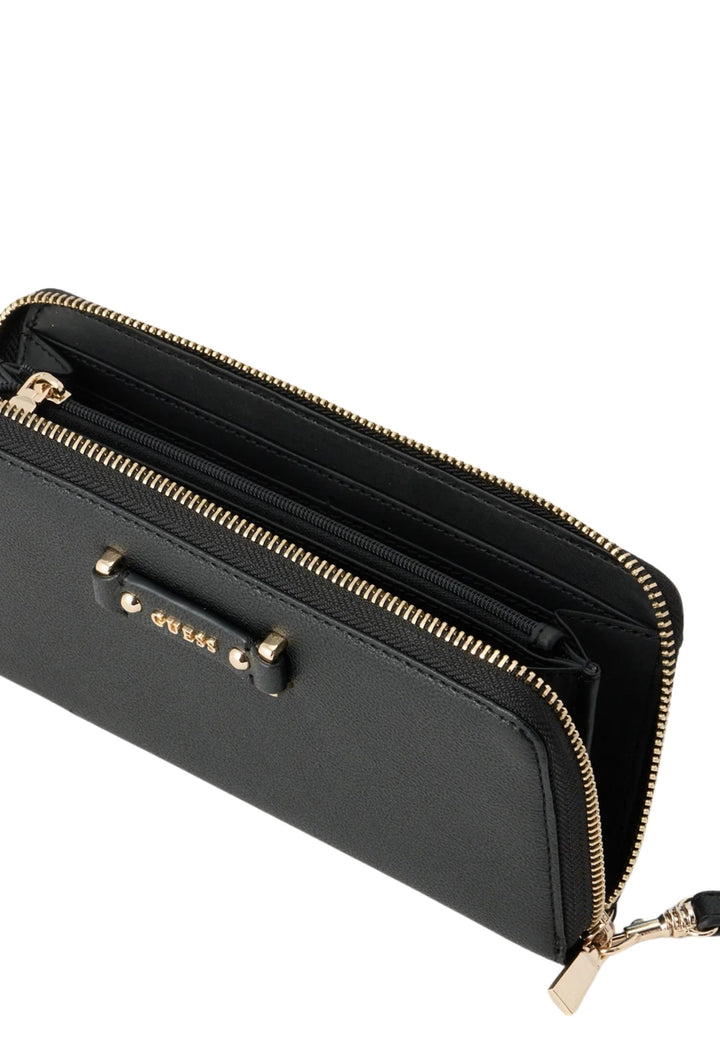 Guess Reisebrieftasche Dorothy Grand Schwarz