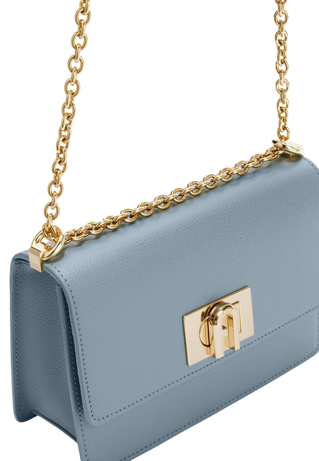 Furla Taška přes rameno Mini 1927 Kůže Modrá