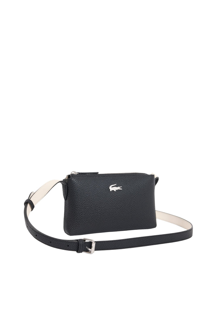 Lacoste Anna dámska mini taška cez rameno čierna/krémová