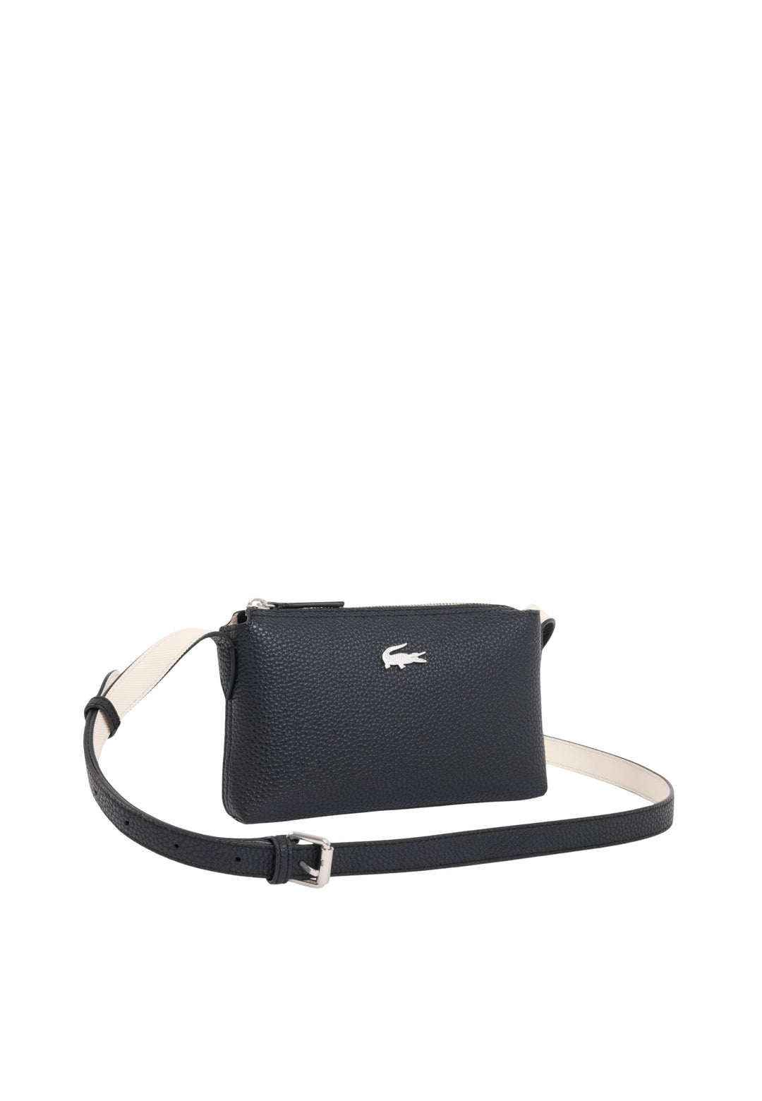Lacoste Anna dámska mini taška cez rameno čierna/krémová