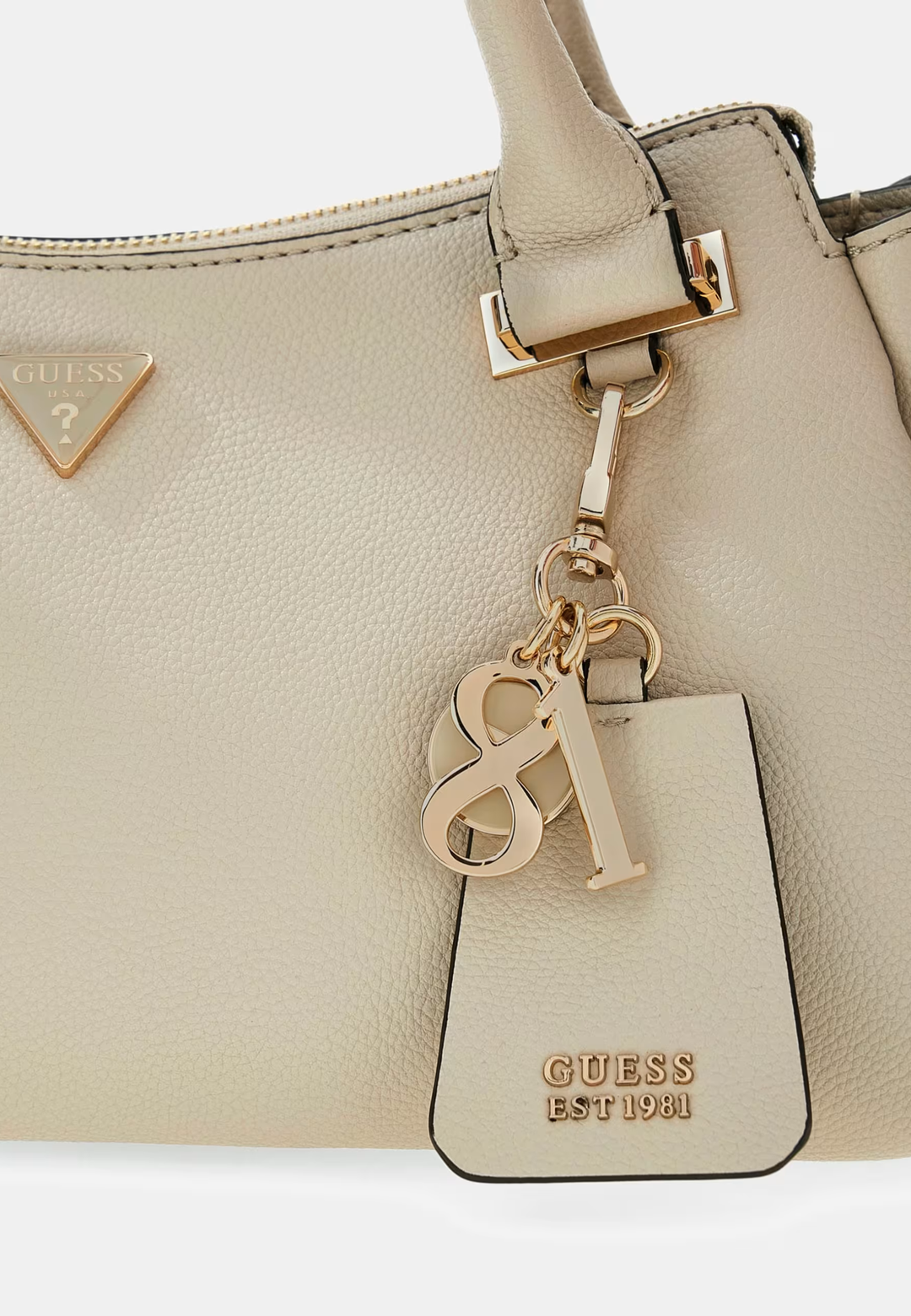 Guess Sac Bandoulière Anadela 3 Comp Satch Light Taupe BG966406