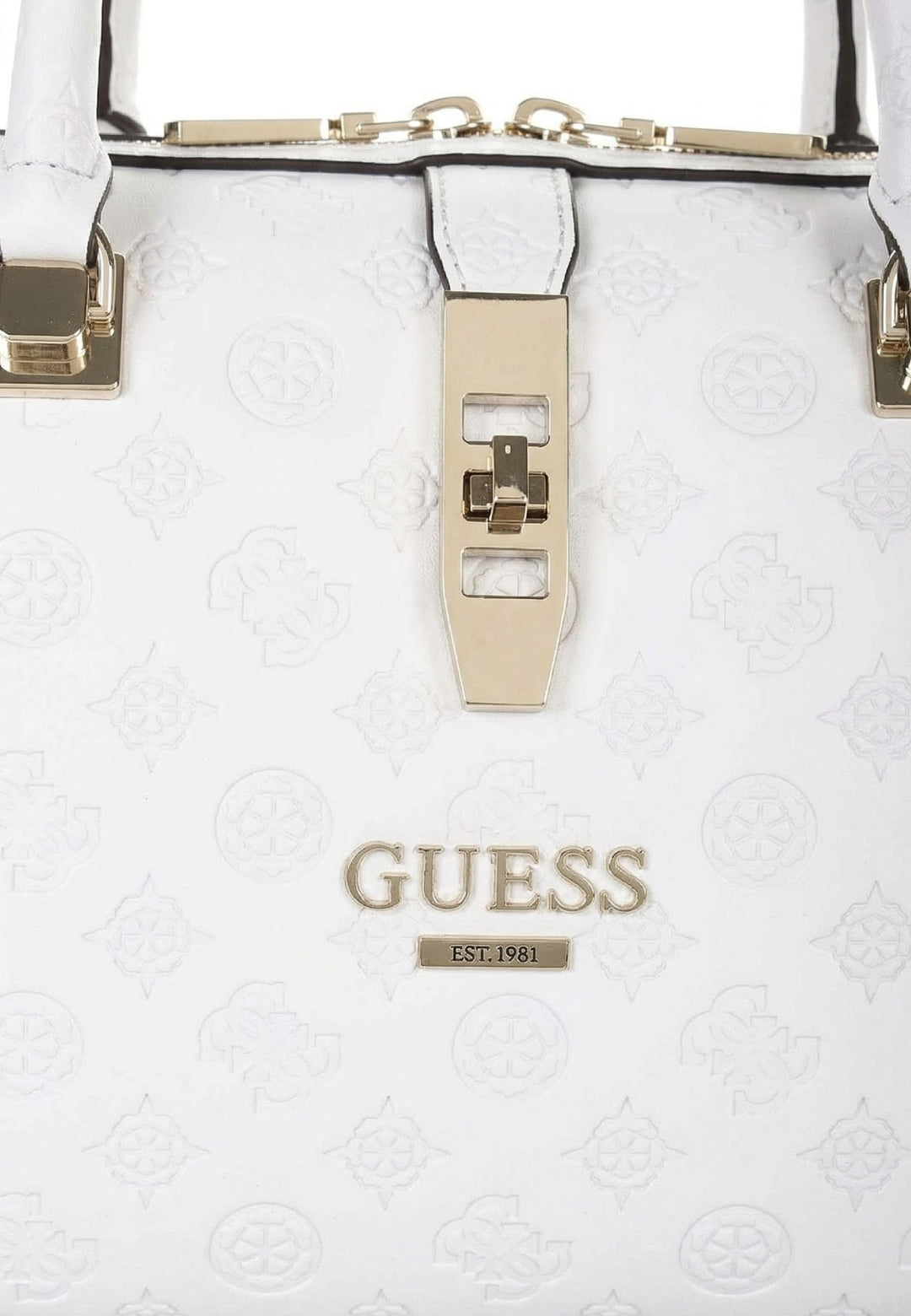 Torebka Guess Peony Classic Kość słoniowa