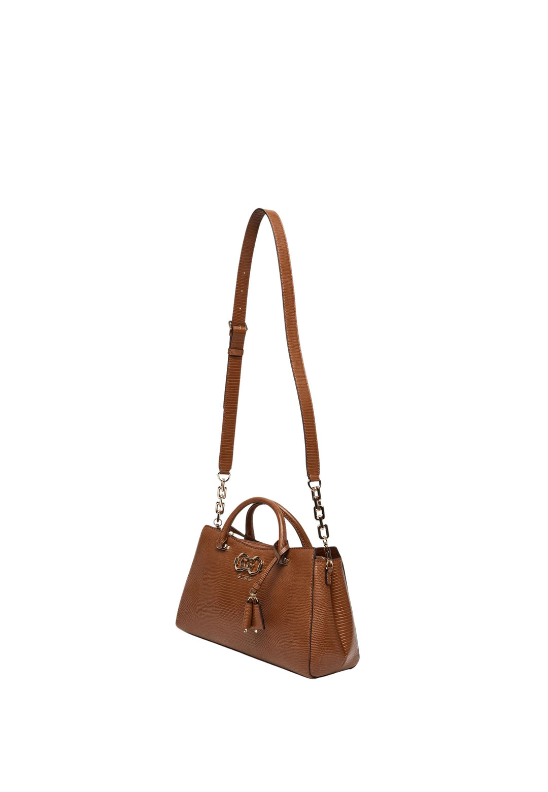 Guess Crossbody Bag Anadela 3 Comp Satch Cognac