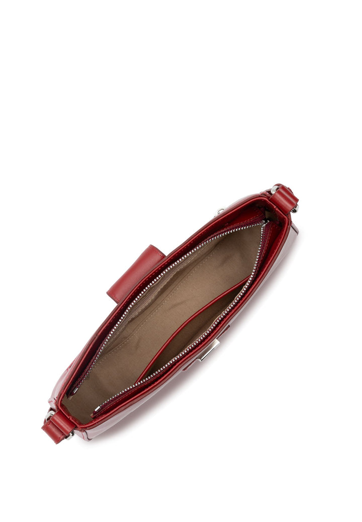 Lancaster Sac besace Zippé M Paris Ily 531-041 Carmin