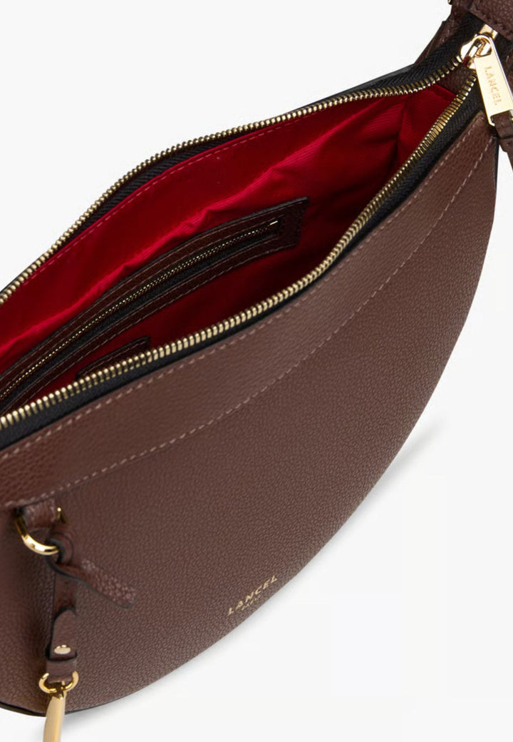 Lancel Faubourg Demi-Lune Sac Bandoulière Noix De Coco