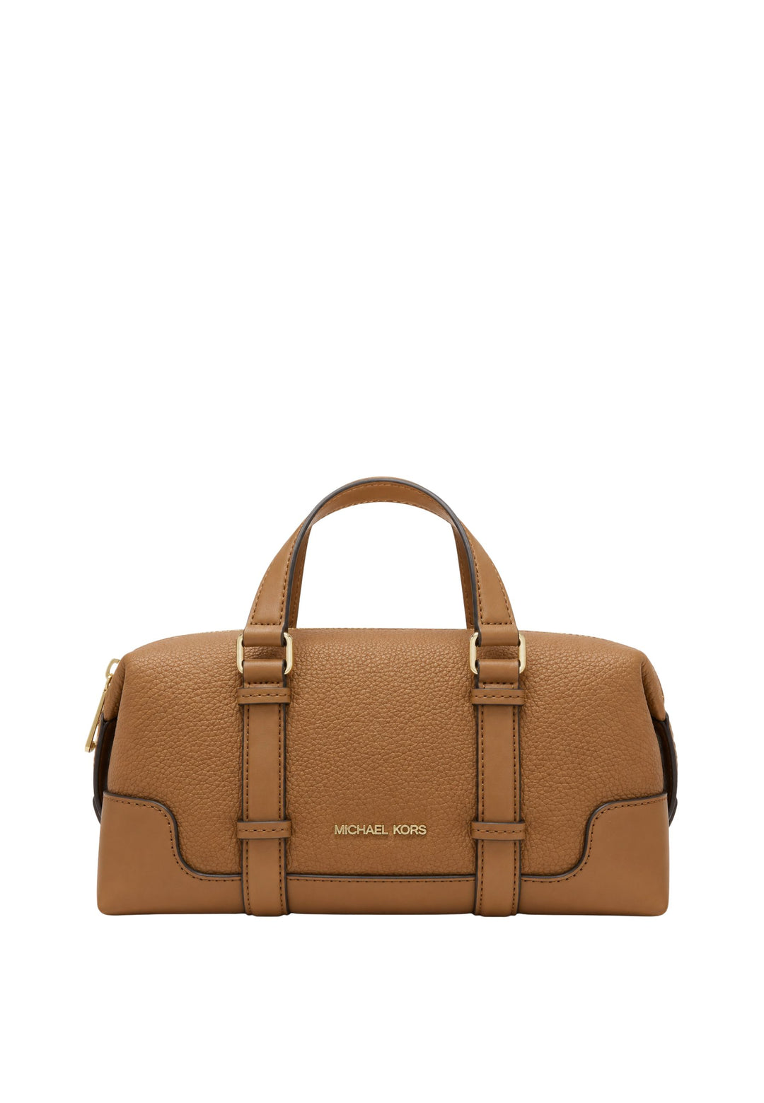 Michael Kors Schoudertas Leer Teddi Mini Soepel Cognac