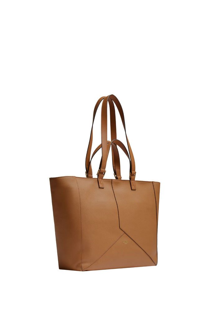 Lancel Mala Shopper / Shopping Enveloppe Camel Mulher A1402120TU