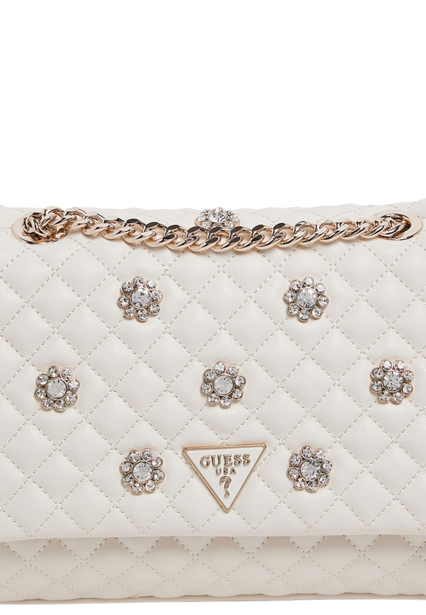 Guess Pochette Ever Flap Clutch Bianco EG867921