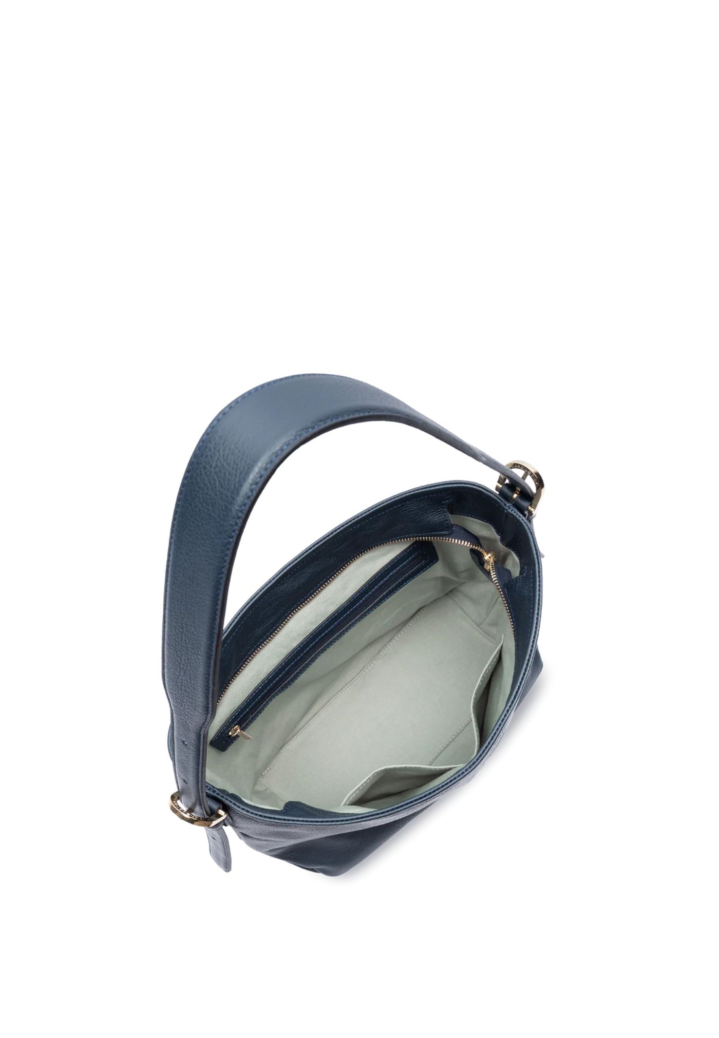 Lancaster Sac seau Zippé Dune 529-92 Bleu Foncé