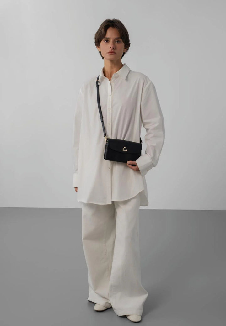 Lancaster Pochette A rabat aimanté Paris Philos 531-080 Noir