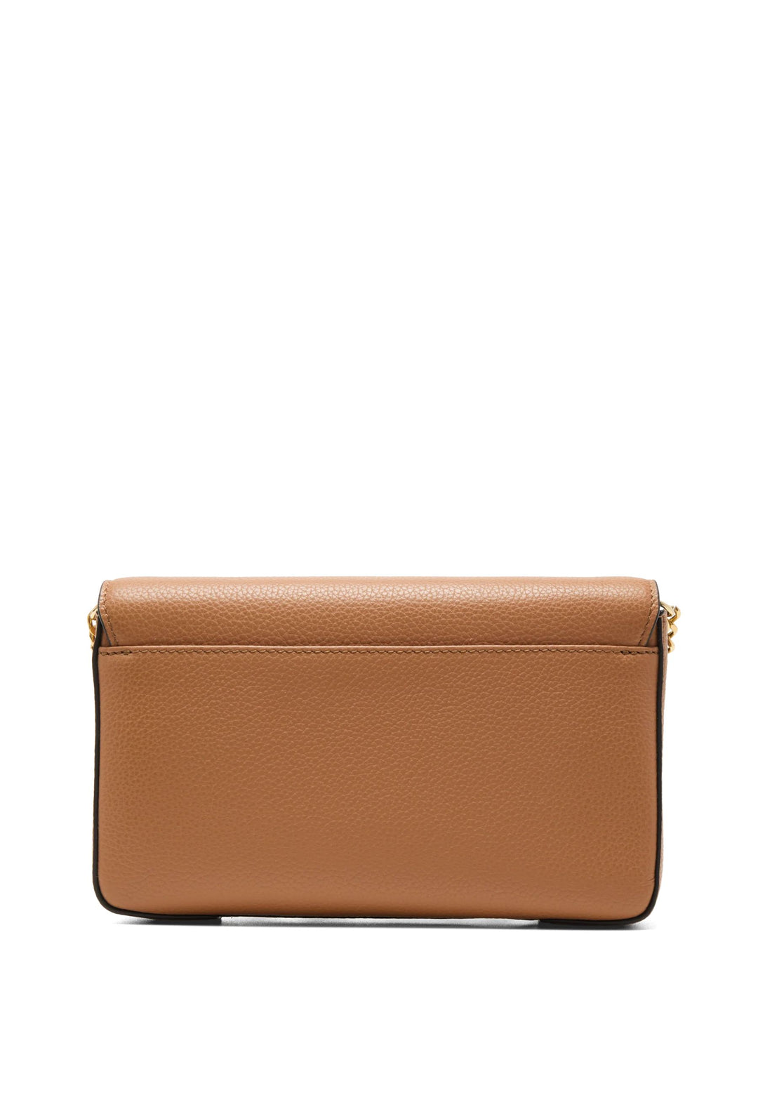 Lancel Enveloppe Pochette Chaîne Porte-Cartes Amovible Cuir Camel