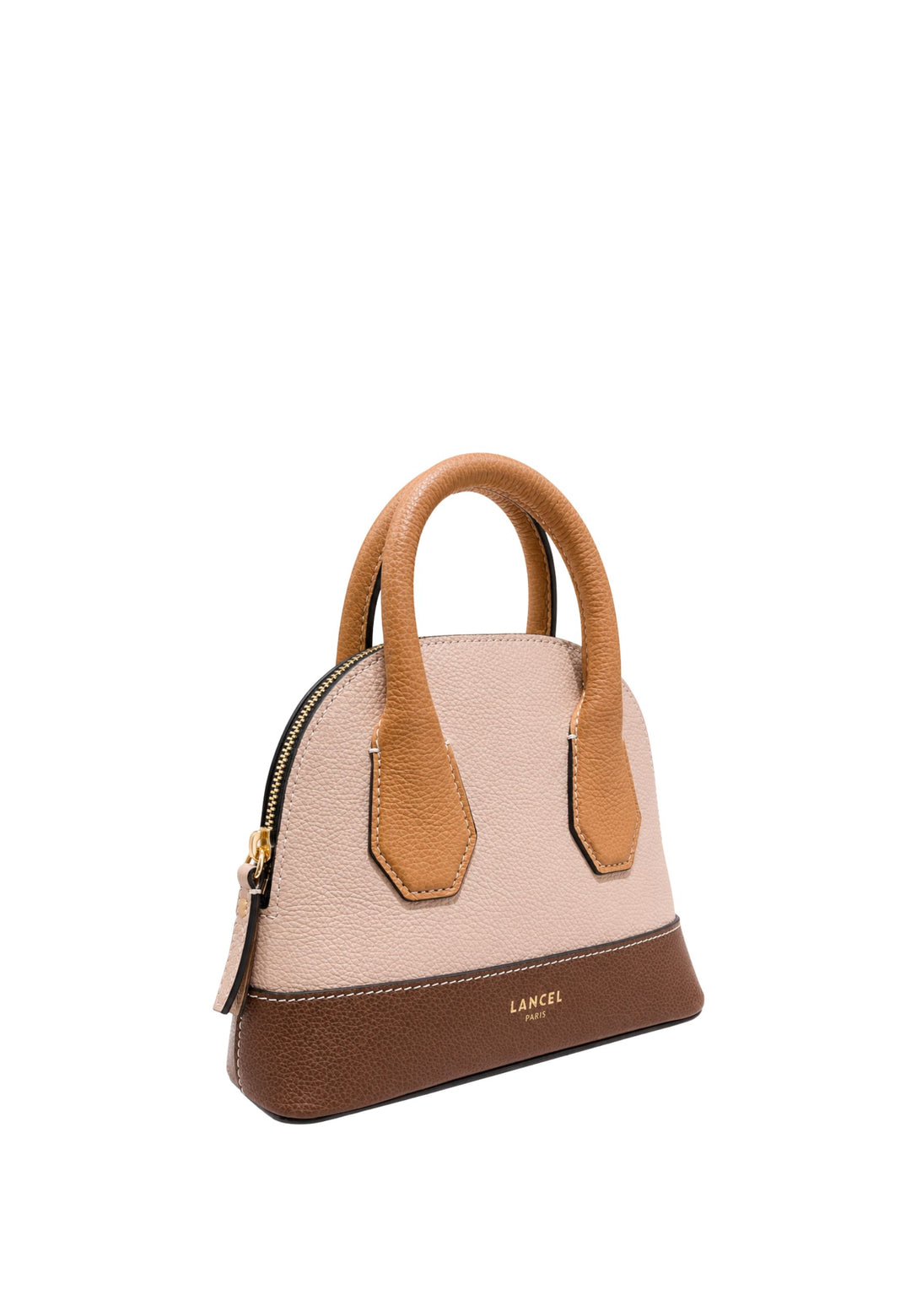 Lancel Mini Bugatti Belleville Mco Crossbody Bag Cappuccino