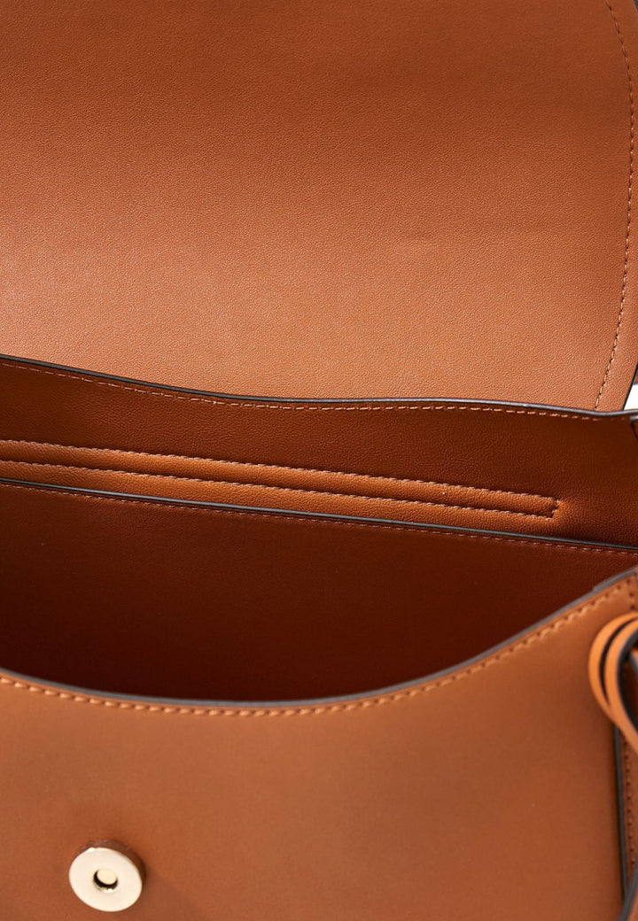 Guess Sac à Rabat Coleen Caramel