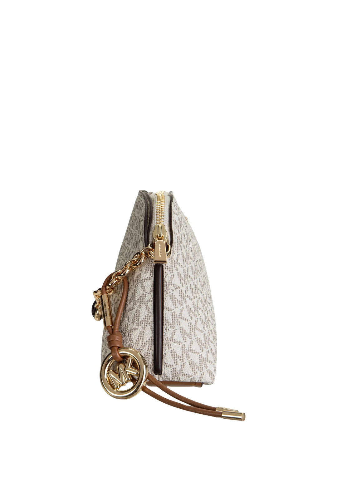 Michael Kors Schëllerbeutel Freddie klengen Dôme Beige