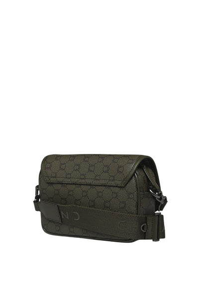 Mini-väska Chabrand Belagd Canvas Läder 85056470 - Oliv