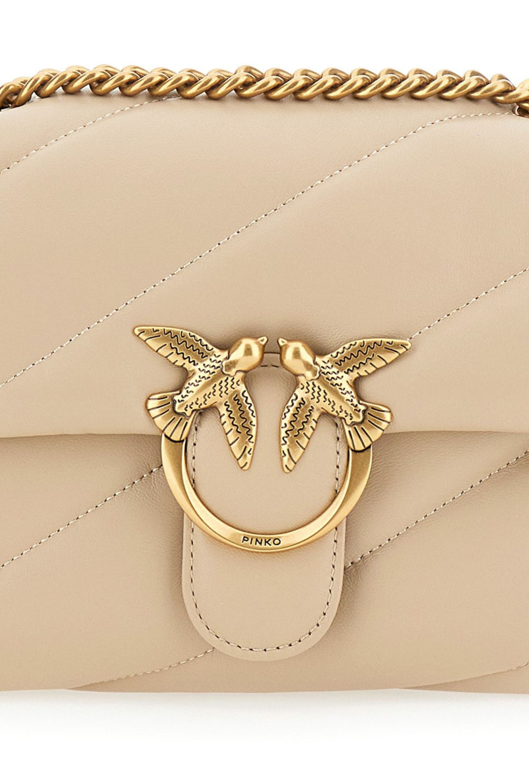 Pinko Käsilaukut Love Puff Classic Cl Sheep Nap Beige A0F2C50Q