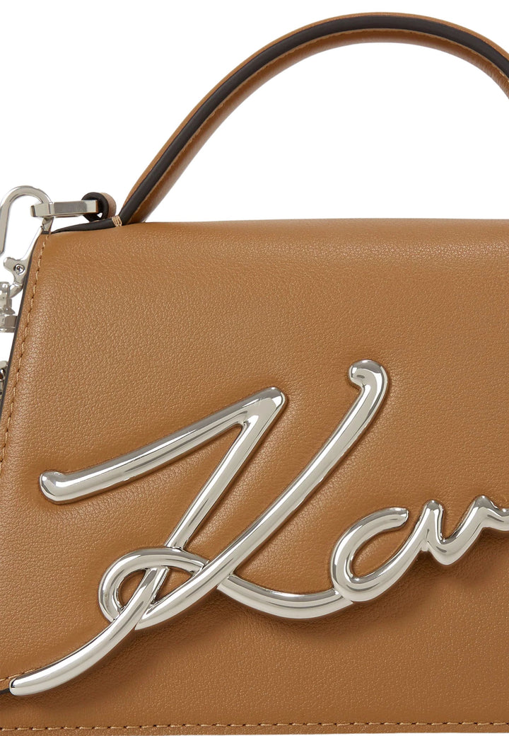 Karl Lagerfeld Essentials A1 SkuldertaskeW30038 Brun