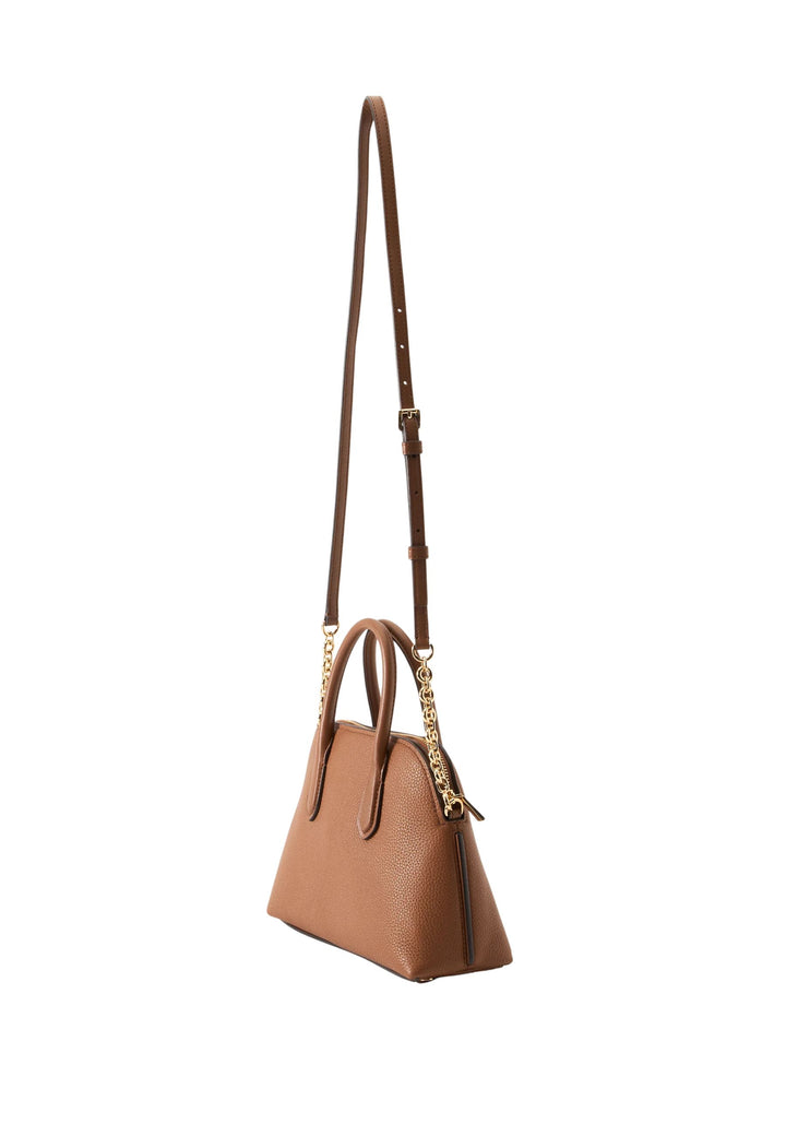Michael Kors Bolso de mano Cuero Freddie Mediano Domo Coñac